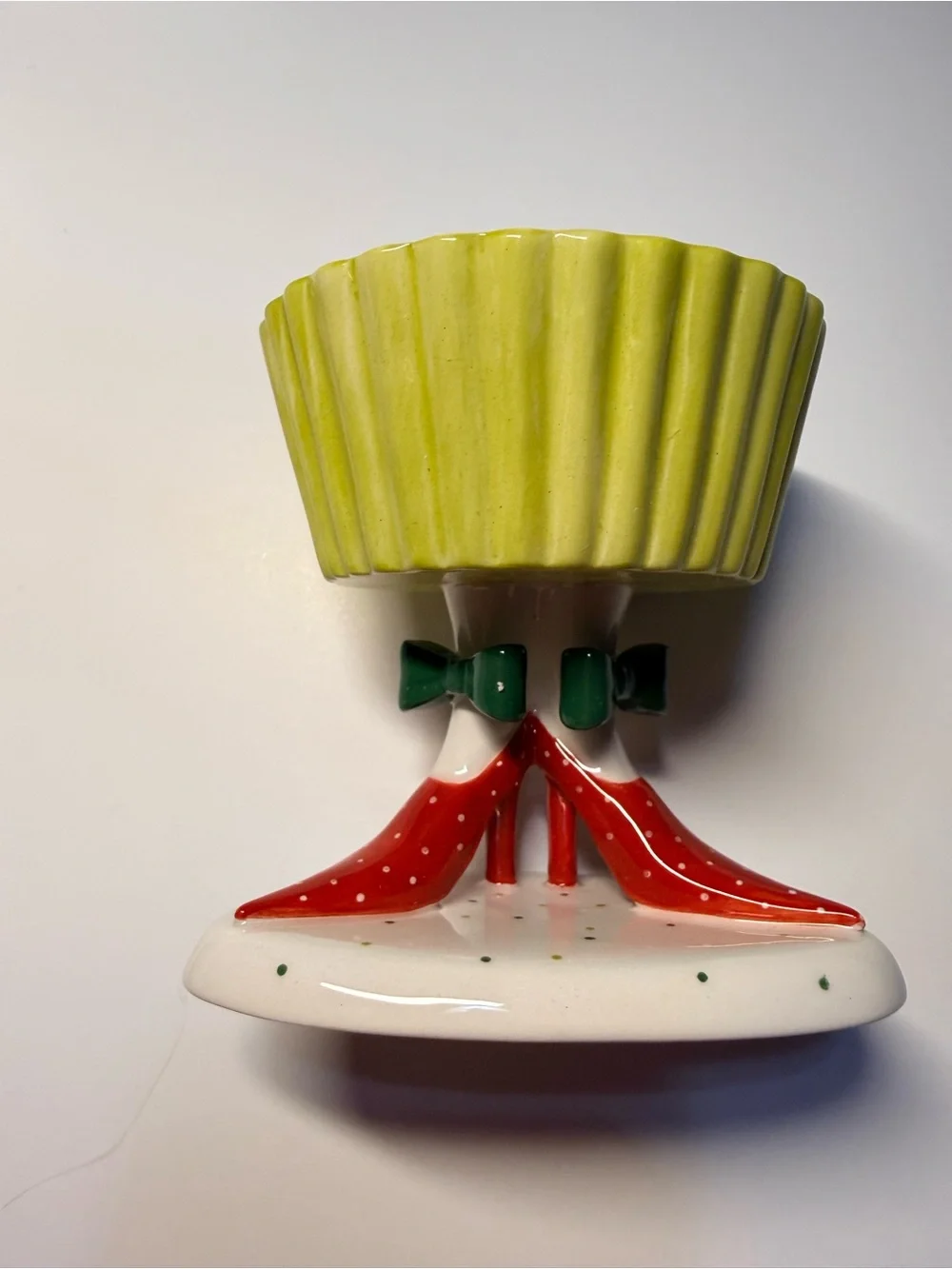 Department 56 Patience Brewster Ceramic Dessert Pedestal - Red, Green,
